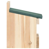Bird Houses 4 pcs 12x16x20 cm Firwood - Top-Down View