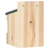 Bird Houses 4 pcs 12x16x20 cm Firwood - 45-Degree Angle