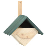 Bird Houses 4 pcs 24x16x30 cm Firwood - Front View