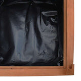 Raised Beds 2 pcs 50x50x50 cm Firwood - Top-Down View