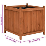 Raised Beds 2 pcs 50x50x50 cm Firwood