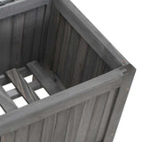 Planter with Trellis 40x30x135 cm Solid Wood Fir