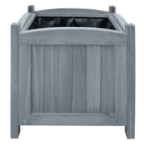 Garden Raised Beds 2 pcs 30x30x30 cm Solid Firwood