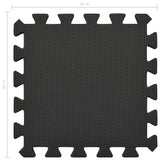 Floor Mats 54 pcs 4.86 m? EVA Foam Black