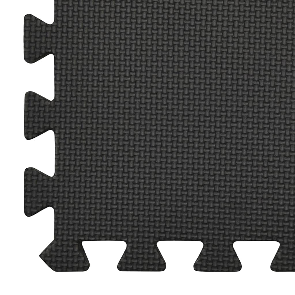 Floor Mats 54 pcs 4.86 m? EVA Foam Black