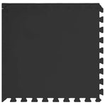 Floor Mats 6 pcs 2.16 m? EVA Foam Black