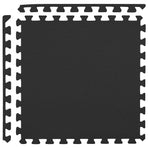 Floor Mats 6 pcs 2.16 m? EVA Foam Black