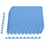 Floor Mats 6 pcs 2.16 m? EVA Foam Blue