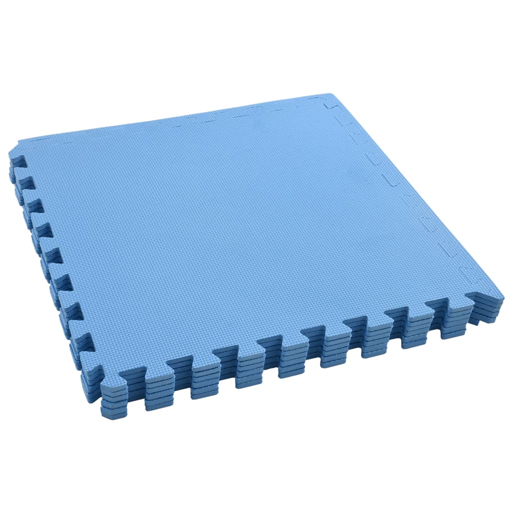Floor Mats 6 pcs 2.16 m? EVA Foam Blue