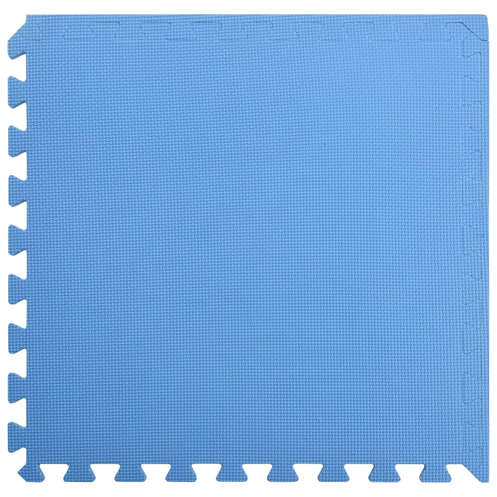 Floor Mats 6 pcs 2.16 m? EVA Foam Blue