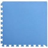 Floor Mats 6 pcs 2.16 m? EVA Foam Blue