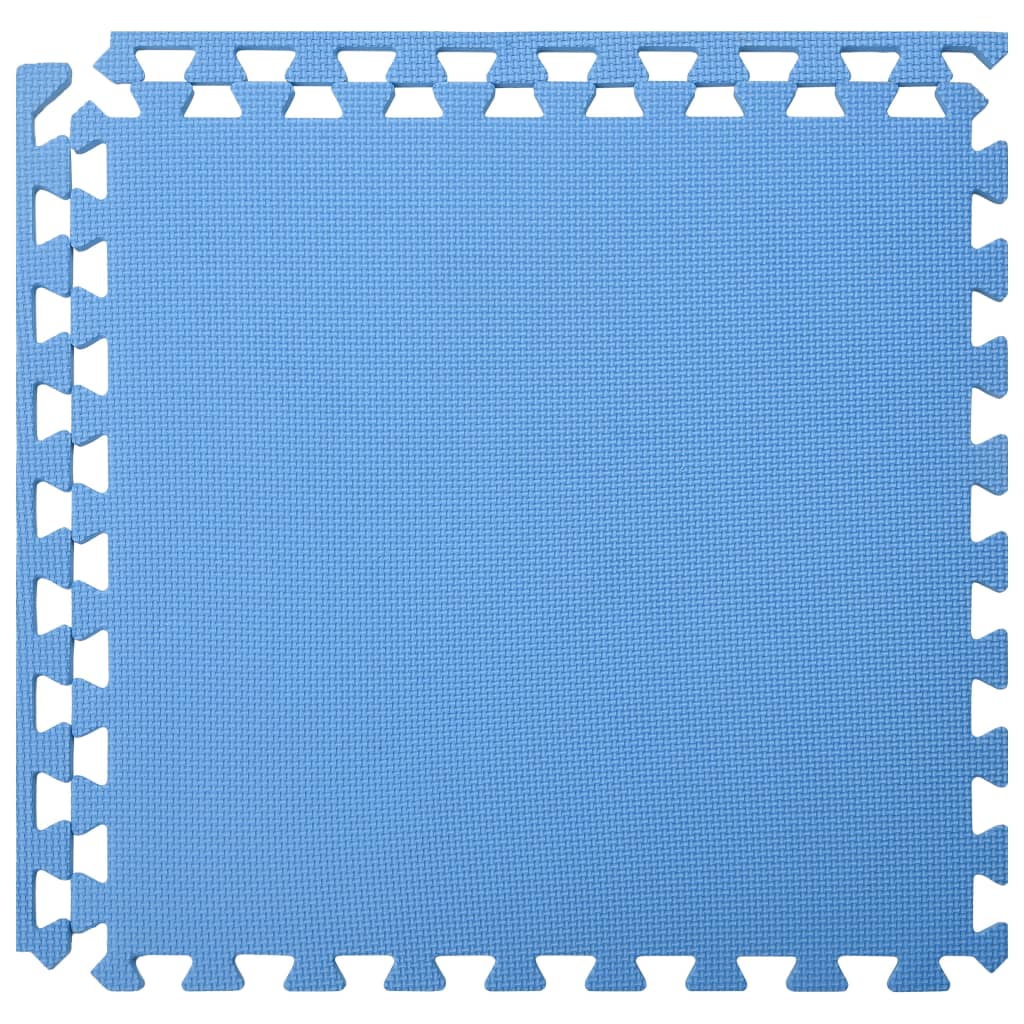Floor Mats 6 pcs 2.16 m? EVA Foam Blue