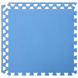 Floor Mats 6 pcs 2.16 m? EVA Foam Blue