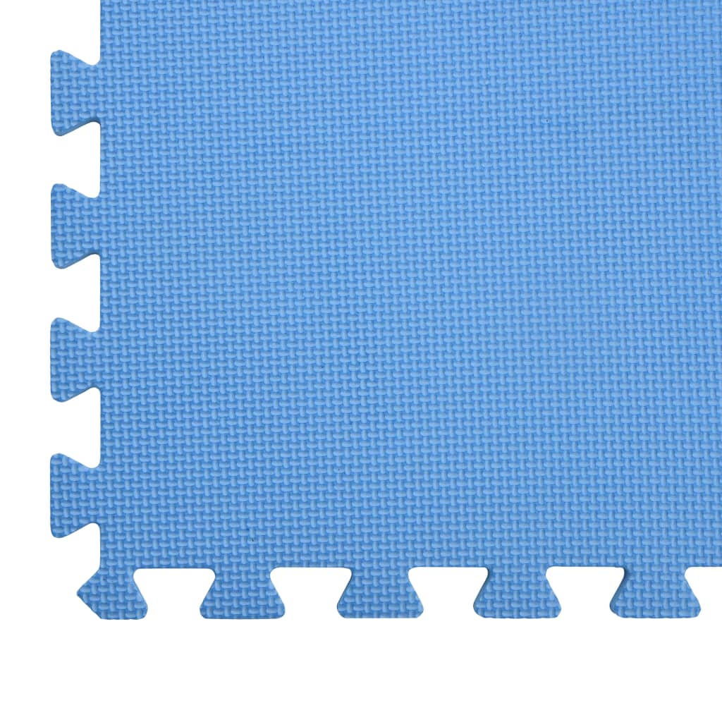 Floor Mats 6 pcs 2.16 m? EVA Foam Blue