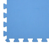 Floor Mats 6 pcs 2.16 m² EVA Foam Blue - Low Angle