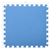 Floor Mats 6 pcs 2.16 m? EVA Foam Blue