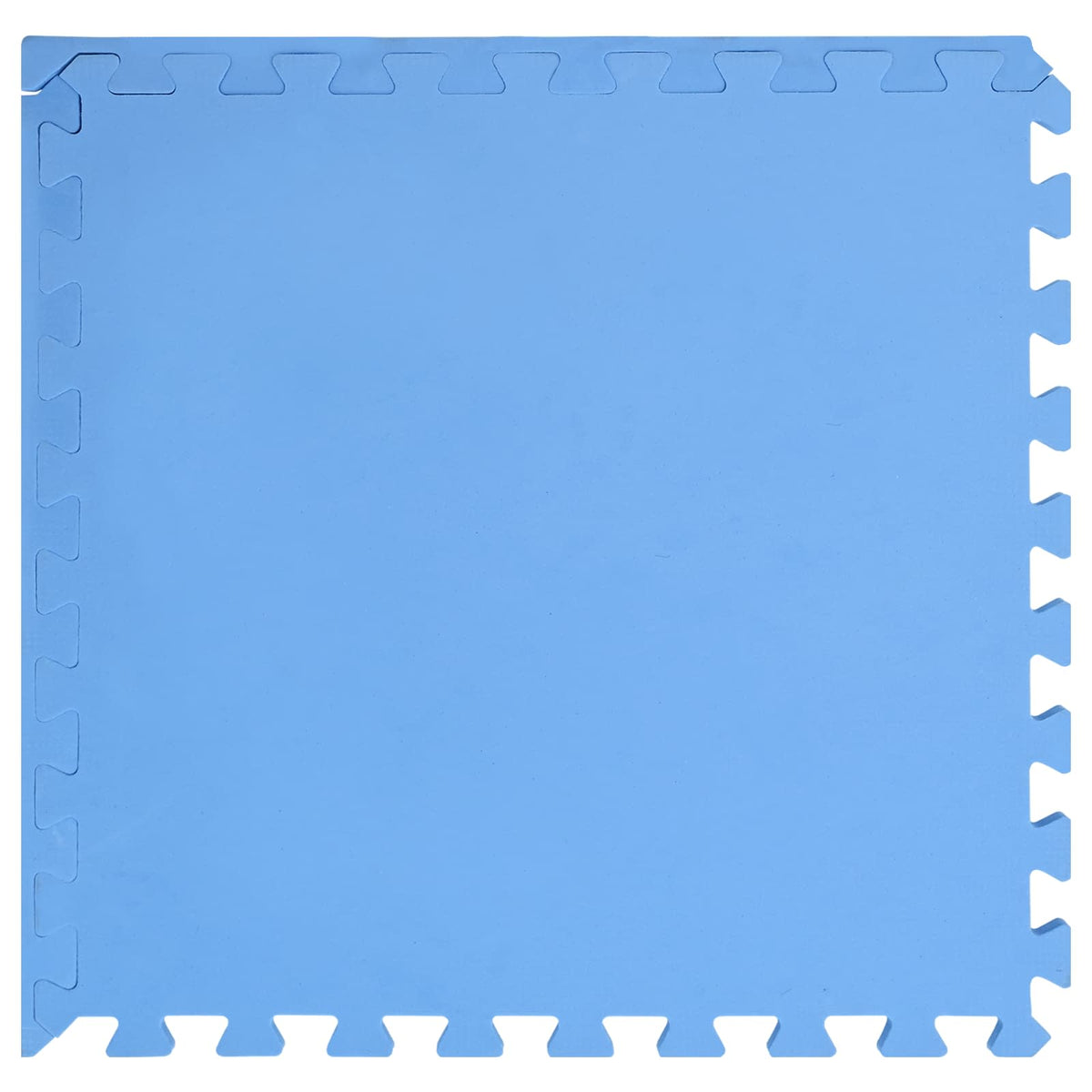 Floor Mats 6 pcs 2.16 m? EVA Foam Blue