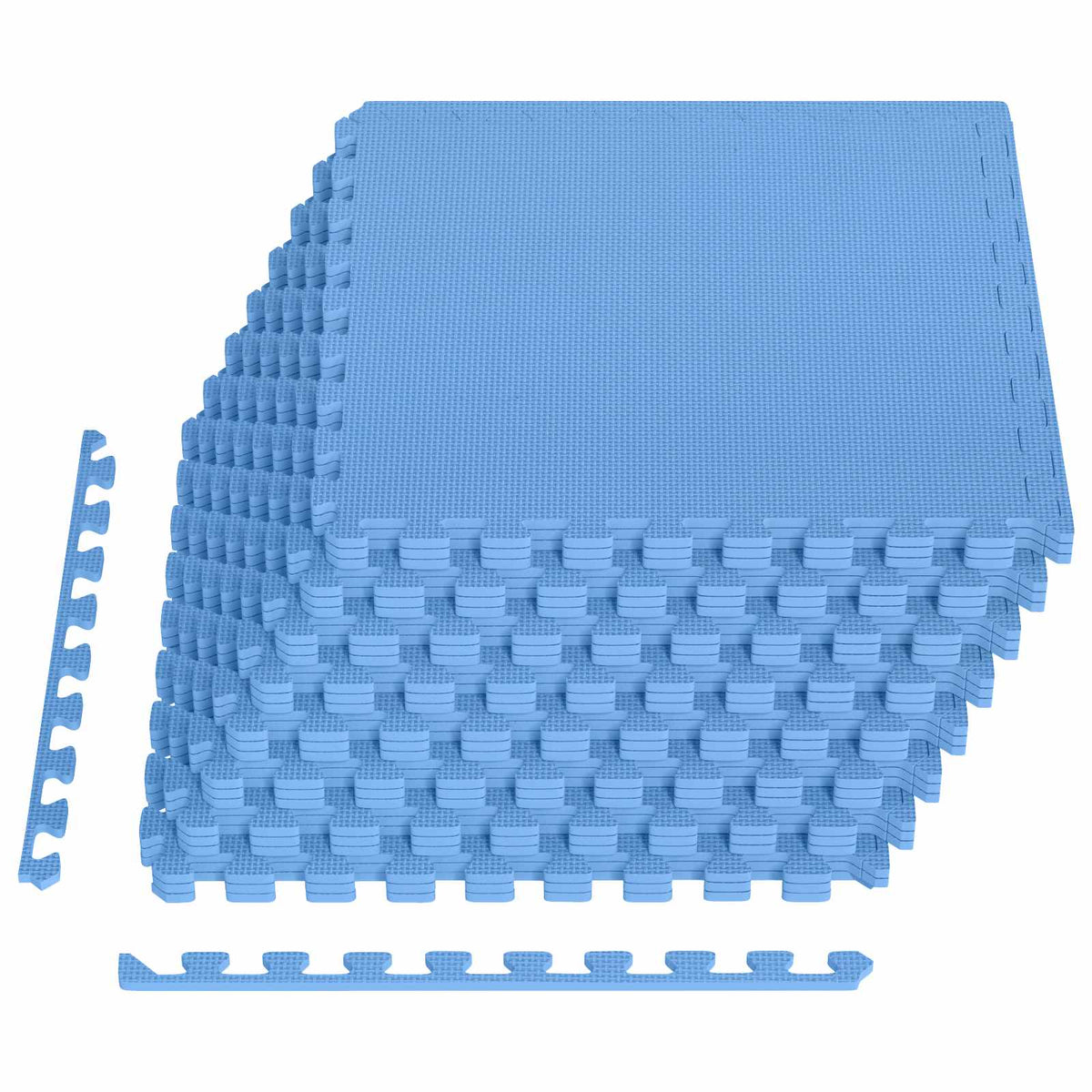 Floor Mats 24 pcs 8.64 m? EVA Foam Blue