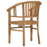 3 Piece Garden Dining Set Solid Teak Wood - Extra Image