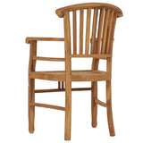 3 Piece Garden Dining Set Solid Teak Wood - Extra Image
