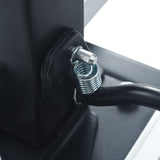 Foldable Transport Trolley 150 kg Aluminium Silver - Low Angle