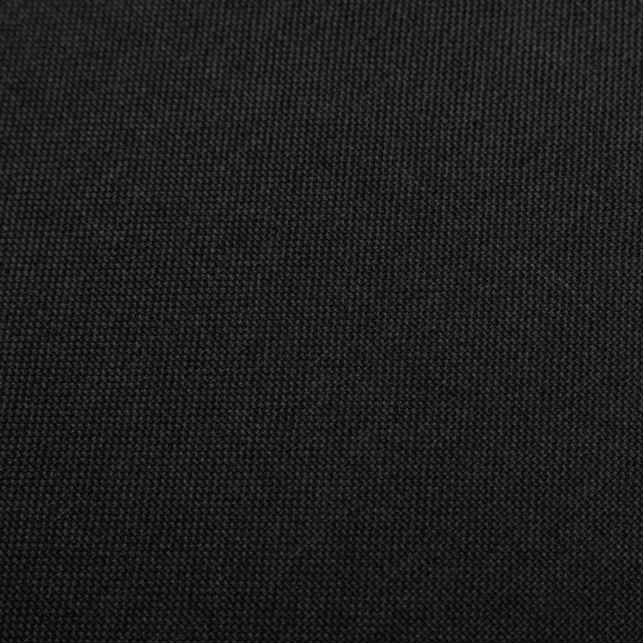 Bar Stools 2 pcs Black Fabric