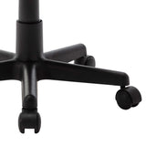 Office Chair Grey 44x52x100 cm Mesh Fabric - Rear View