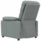 Massage Chair Dark Grey Fabric - 45-Degree Angle