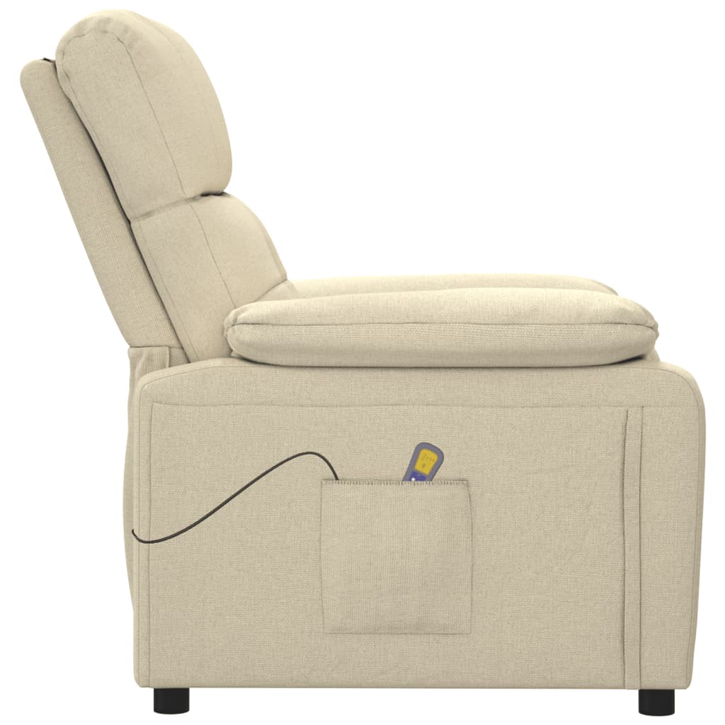 Massage Chair Cream Fabric