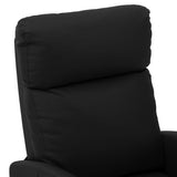 Massage Chair Black Faux Leather - 45-Degree Angle