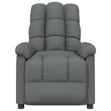 Massage Chair Dark Grey Fabric