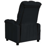 Massage Chair Black Fabric - 45-Degree Angle