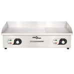 Electric Griddle Stainless Steel 4400 W 71x43x23,5 cm