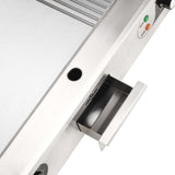 Electric Griddle Stainless Steel 4400 W 71x43x23.5 cm - Close-Up Angle