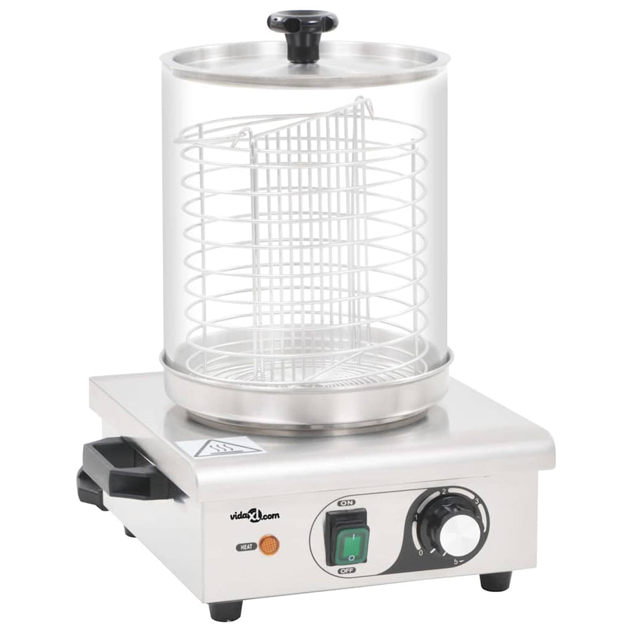 Hot Dog Warmer Stainless Steel 450 W