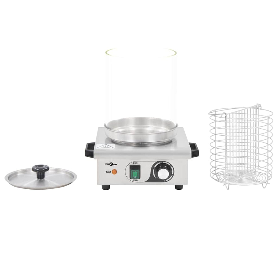 Hot Dog Warmer Stainless Steel 450 W