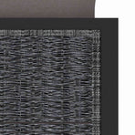 Right Corner Sofa with Cushion Anthracite Poly Rattan