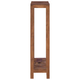 Plant Stands 2 pcs 25x25x100 cm Solid Teak Wood - Top-Down View