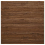 Coffee Table 68x68x33 cm Solid Teak Wood - Rear View