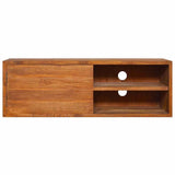 Wall-mounted TV Cabinet 90x30x30 cm Solid Teak Wood