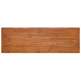 Wall-mounted TV Cabinet 90x30x30 cm Solid Teak Wood