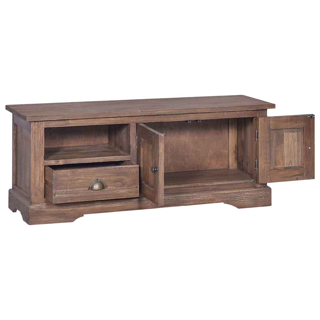 TV Cabinet 100x30x40 cm Solid Teak Wood
