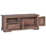 TV Cabinet 100x30x40 cm Solid Teak Wood