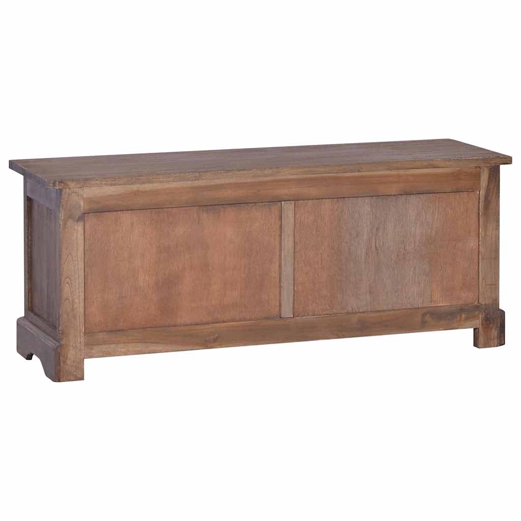 TV Cabinet 100x30x40 cm Solid Teak Wood