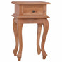 Bedside Table 35x30x60 cm Solid Mahogany Wood