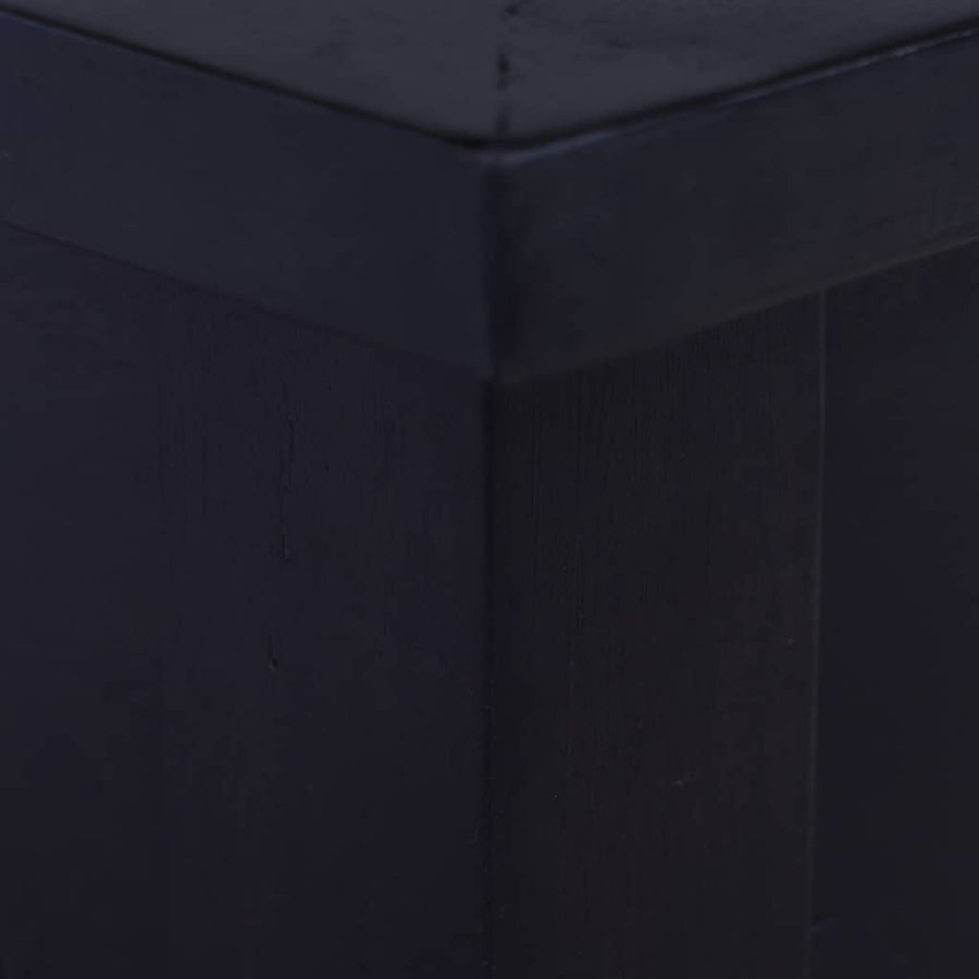 Coffee Table Light Black Coffee 100x50x30 cm Solid Mahogany Wood