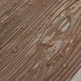 Flooring Planks 5,02 m² 36 pcs PVC Wood washed - Rear View