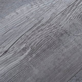 PVC Flooring Planks 5.02 m² 2 mm Self-adhesive Matt Wood Grey - Close-Up Angle