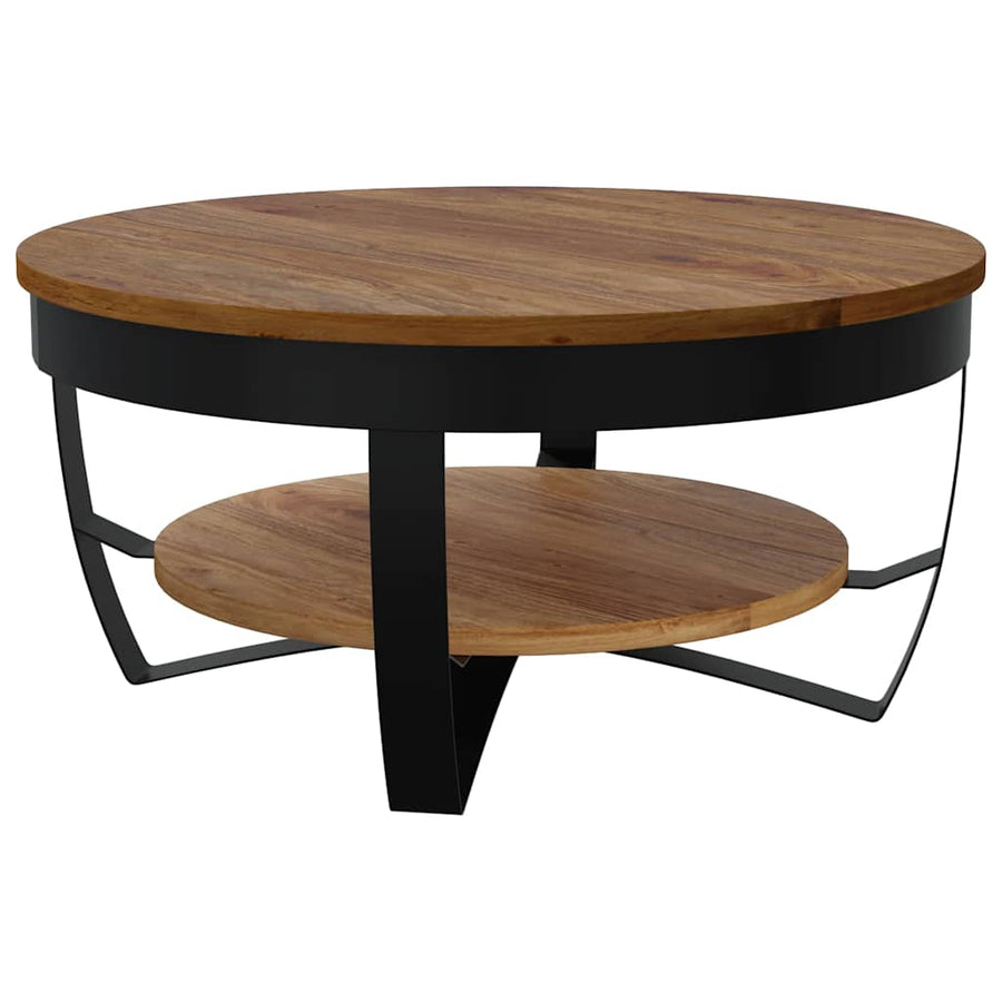 Coffee Table 65x65x32 cm Solid Acacia Wood