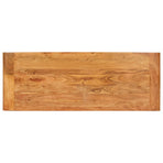 Console Table 110x40x76 cm Solid Acacia Wood in Honey Finish
